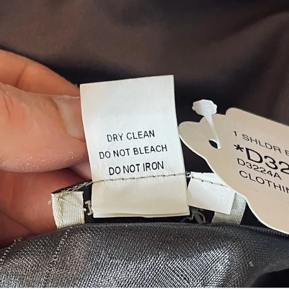 Nikibiki Brown One Shoulder Dress, Size S - Picture 5 of 6